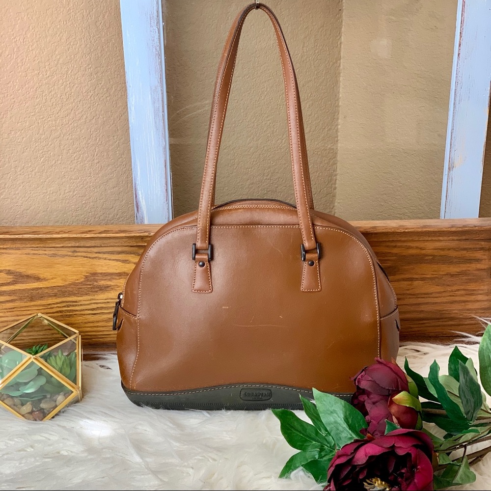 Serapian 01 Milano Leather Satchel